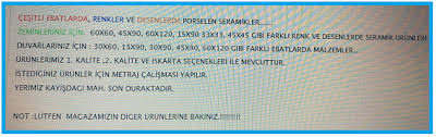 Fayans seramik döşeme metrekare fiyatları nedir? Spot Granit Seramik Fiyatlari 0506 664 45 96 Ucuz Seramik Nereden Alinir Toptan Satan Yerler 2017