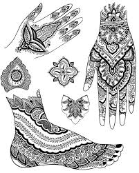 Welcome To Dover Publications Henna Designs Mehndi Design Photos Henna Tattoo Designs