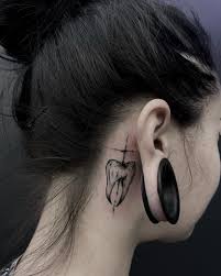 When it comes to find the perfect behind the ear tattoo, the options are endless. 24 Amazing Behind The Ear Tattoo Design Ideas And What They Mean Saved Tattoo