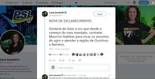 Carla zambelli nega que soube antecipadamente de operação da pf contra witzel. Secretario De Assuntos Fundiarios E Deputada Do Psl Empregaram Irmaos Em Dobradinha De Olho Nos Ruralistas
