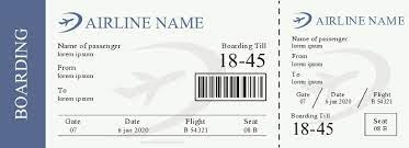 32 free printable ticket template. 30 Editable Plane Ticket Templates Word Pdf Templatearchive