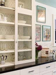 paint & wallpaper inside cabinets need