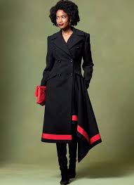 3 410,78 rubпредыдущая цена 3 410,78 rub. Patron Vogue 1649 Veste Redingote Femme Princesse Asymetrique