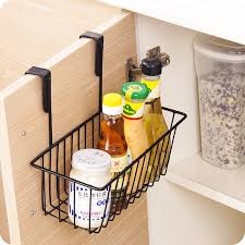 Iron Kitchen Storage Basket Cabinet Storage Rack Food Container Hanger Organizer Pantry Cupboard Do Kitchen Basket Storage Pantry Storage Shelf Baskets Storage