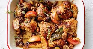 Chicken And Mushroom Tray Bake Recipe Honey Baked Chicken Baked Chicken Legs Drumstick Recipes