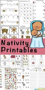 I love the theme and the fun practice it provides for preschoolers, kindergartners, and grade finally, your student can color the christmas letter worksheets for preschool and the rest of the tree. Free Nativity Printables