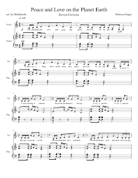 We did not find results for: Peace And Love On The Planet Earth Sheet Music For Piano Vocals Piano Voice Musescore Com