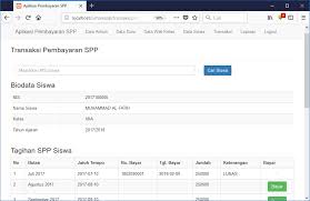 Aplikasi Pembayaran Spp Simplespp Menggunakan Php Dan Mysql Tutup Kurung