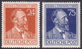 Nach der beobachtung der geschäftskunden der deutschen post hat sich der zustellservice in den vergangenen jahren spürbar verschlechtert. Deutsche Post Briefmarke 1947 Alliierte Besetzung Stockfotos Alliierte Besetzung Die Mobile Briefmarke Ist Da