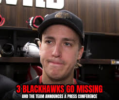 Blackhawks Players Going Missing