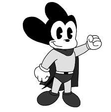 Black And White Mouse Image Mighty Mouse Black And White Style By Elmarcosluckydel96 On Black And White Style White Style Mighty Mouse