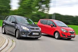 The new opel meriva is a consistent continuation of the previous concept enhanced with finer ingredients. Van Vergleich Ford C Max Gegen Opel Meriva Autobild De