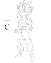 Dragon ball z gohan coloring pages are a fun way for kids of all ages to develop creativity, focus, motor skills and color recognition. Dragon Ball Z Coloring Pages Gohan Ssj2