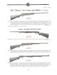 Gevo | complete gevo inc. Diana Airguns Pre War Catalogues Brochures Etc Diana Resources Vintage Airguns Gallery