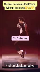 Michael Jackson's Real Voice Revealed Without Autotune