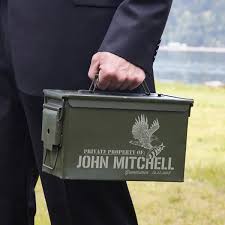 defender personalized ammo box