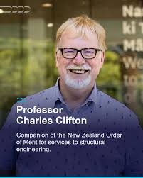 Four academics and alumnus from the university have been recognised in the  2025 King's Birthday Honours. Professor Charles Clifton, Faculty of  Engineering and Design. Companion of the New Zealand Order of Merit