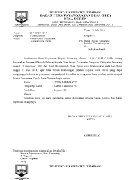 Contoh surat perjalanan dinas desa. Contoh Surat Pemberitahuan Bpd Kepada Kepala Desa Kumpulan Surat Penting