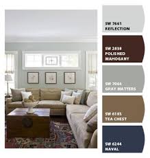 This Is The Color Palette For The Bedroom Navy On One Wall Grey On The Others Brown Color Palette Living Room Brown Living Room Grey And Brown Living Room