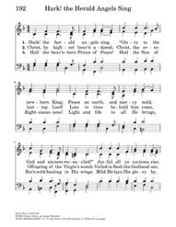 The herald angels sing glory to the newborn king! Hark The Herald Angels Sing Alone Lyrics Hymn Sheet Music Hymns Lyrics
