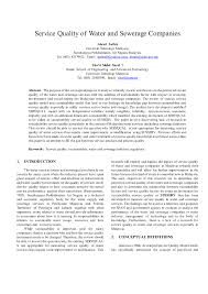 Enter the password to open this pdf file. Pdf Service Quality Of Water And Sewerage Companies