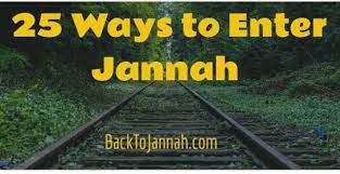 Apr 26, 2021 · god is the just judge and will not let sin go unpunished, regardless of how well you keep god's laws or how many good deeds you do. 25 Ways To Enter Jannah Paradise In Islam Backtojannah
