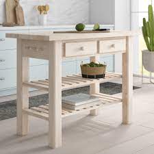 48″ wide unfinished kitchen island. Mistana Kailee 48 Solid Wood Kitchen Island Reviews Wayfair