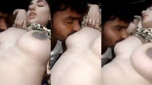 Beautiful Indian wife Nazrins big, round boobs sucking mms