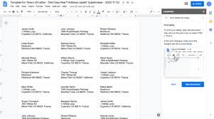This article describes how to use excel and word to print out address labels on a standard avery 7 rows by 3 columns of sticky labels per sheet of a4. Create Print Labels Label Maker For Avery Co Google Workspace Marketplace