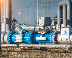 Image of hydrogen blending facility that may also be decarbonizing natural gas