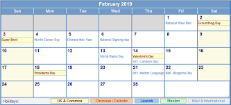 Teniendo un nuevo kalender 2019 malaysia a completa sus actividades también podría ilustrar donde todos de su tiempo va. February Calendar 2019 Malaysia 2019 Calendar Calendar 2019 Template Calendar Uk