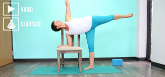 Chair Yoga Practice For The Hips Chair Yoga Different Types Of Yoga Yoga Practice