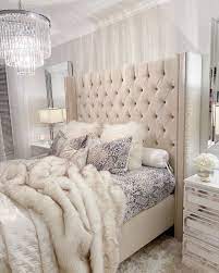 Here's 12 surefire small bedroom decorating ideas to make your bedroom so cozy you won't ever want to leave! 19 Amazing Glam Bedrooms With Chic Style Luxurious Bedrooms Glam Bedroom Decor Room Ideas Bedroom