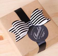 Black And White Striped Ribbon Bow Aliexpress Com Buy 100pcs Lot Black And White Stripes Bow Knot Candy Bag Gift Box Packaging Decoration Bowknot Gift Box Packaging Paper Ribbon Bows Paper Bow