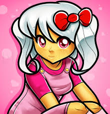 Free drawing lesson how to draw a cartoon cat kitty kitten easy step by step drawing tutorial. How To Draw Human Hello Kitty Anime Hello Kitty Step By Step Drawing Guide By Dawn Dragoart Com