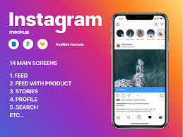 Instagram mockup now based on system fonts you don't need to download the custom font for start project. Instagram Mockup 2020 Free Download Psd Sketch Figma Uplabs