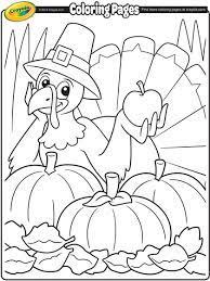 Grab the crayons and start making some lovely fall creations with these free coloring pages. Thanksgiving Turkey Cartoon Coloring Page Crayola Com