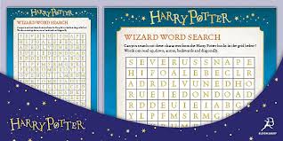 In the harry potter films, we loved seeing the different interpretations of how we imagined the characters on the page. Free Harry Potter Word Search Witches Wizards Worksheet 7 11