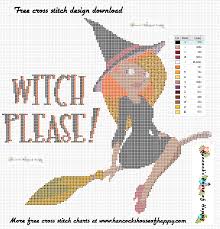 The fourth of the mermaid tales cross stitch pattern set, this sassy cross stitch pattern inspires you to take a beach holiday. Hancock S House Of Happy Halloween Week Sassy Witch On A Broomstick Free Cross Stitch Pattern To Download