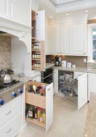 Maximizing Kitchen Storage Check Out The Swiveling Storage For Those Annoying Deep Co Kitchen Cabinet Storage Corner Kitchen Cabinet Custom Kitchen Cabinets