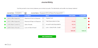 An example is presented to demonstrate the journal entry required. Disposal Of Fixed Assets Howto Quickfile
