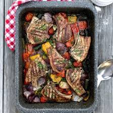 Lamb Cutlet And Vegetable Tray Bake Foodgawker Bloglovin Lamb Cutlets Recipe Tray Bakes Lamb Cutlets Oven