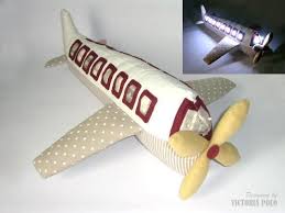 Airplane Night Lights Tutorial Pdf Sew Project On Craftsy Com Sewing Toys Diy Craft Projects Simple Patterns