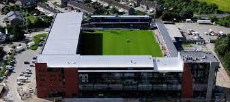 Upon exiting the station turn right and follow the tiensesteenweg all the way to the stadium. Stayen Stadion Sint Truidense V V Football Tripper