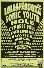 Lollapalooza Spotify Playlists 1991 1997 2003 Sonic Youth Gig Posters Lollapalooza