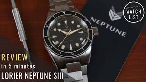 Find great deals on ebay for lorier neptune watch. Review In 5 Minutes Lorier Neptune Series Iii Youtube