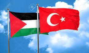 The war between israel and palestinian militant groups seems to have spilled over into the us, after two groups or rival demonstrators got into a physical altercation outside the israeli consulate in new. Palestine Flag With Turkey Flag 3d Rendering Stock Photo Picture And Royalty Free Image Image 58552308
