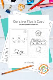 Created by experts · learning resources · free · teaching tools Cursive Q Worksheet Flashcard Printable Handwriting Practice For Cursive Letter Q
