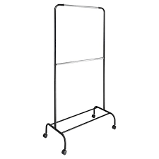 If you are looking for a true industrial strength rolling rack capable of holding 400 lbs. 2 Tier Garment Rack Black Silver Room Essentials Target