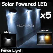 ☆larger solar panels & battery☆ outdoor fence lights use 4.3 x 1 inches large size solar panel, solar conversion rate up to 18%, reduce charging time when there is plenty of sunshine. 2021 New Outdoor Garden Path Wall Solar Powered Led Fence Light Lighting Lamp Wholesale Of 5 From Vickybabala 46 24 Dhgate Com